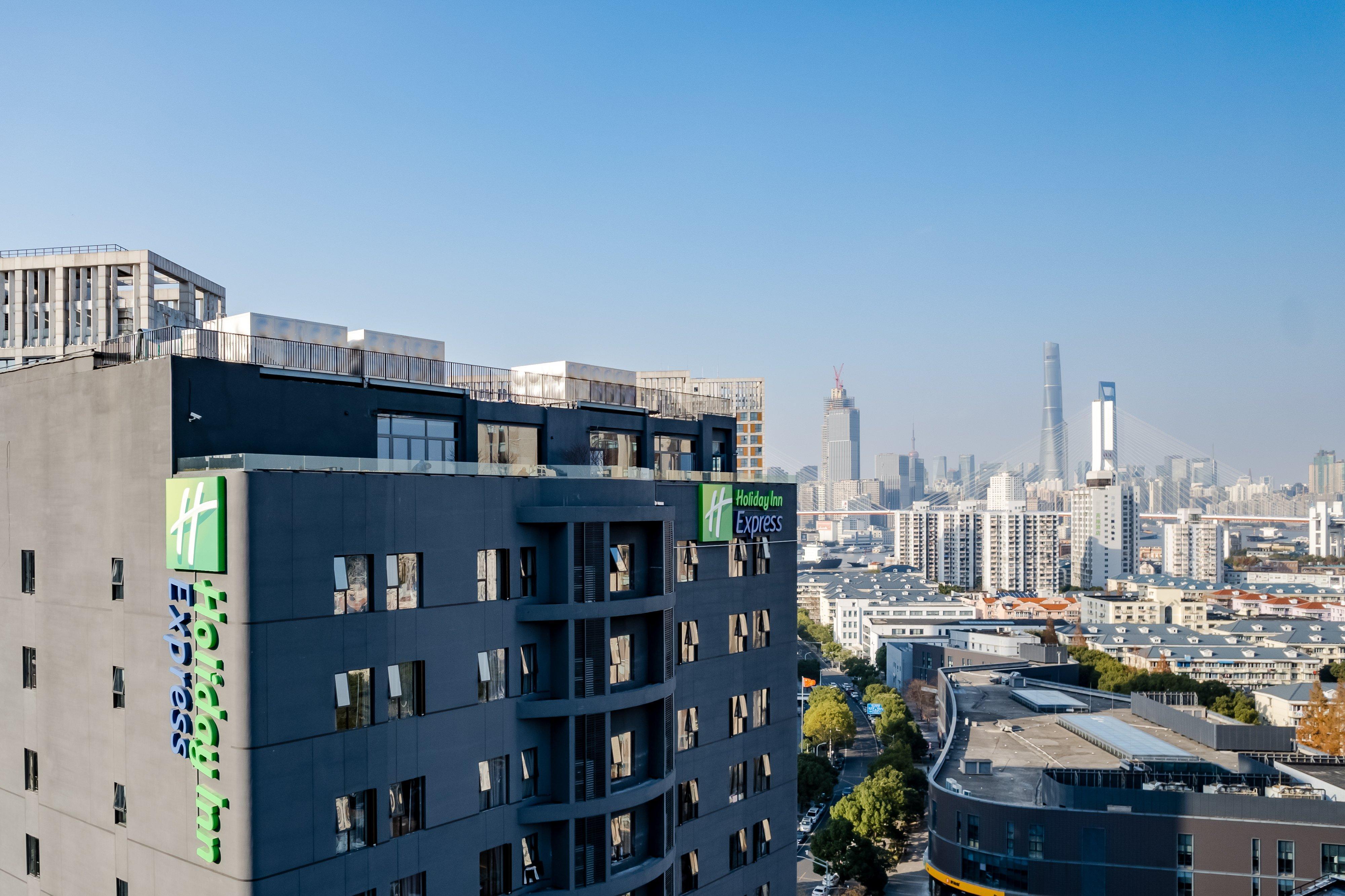 Holiday Inn Express Shanghai Expo Centre By Ihg Esterno foto